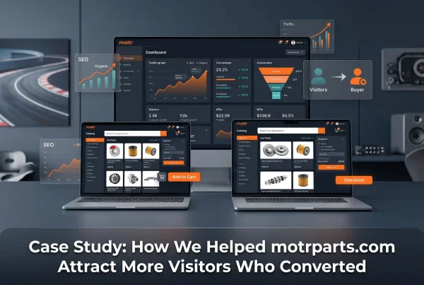 SEO case study for auto parts